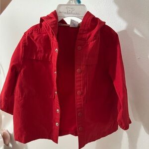 Red Old Navy Baby Windbreaker
